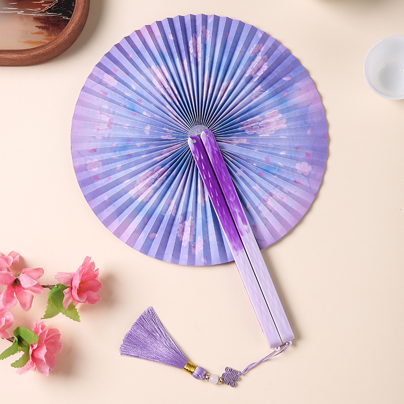 Tuan legyező Mágneses összecsukható legyező Kínai antik legyező Női tánc Hanfu legyező Diák összecsukható legyező tánc Guofeng