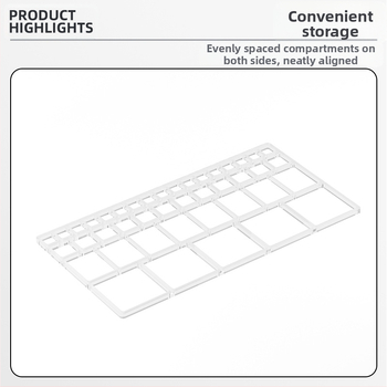 Órajavítás óraalkatrészek porvédő doboz óraszerkezet tárcsával osztott tűtároló doboz precíziós alkatrészek porvédő