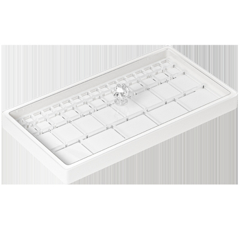 Órajavítás óraalkatrészek porvédő doboz óraszerkezet tárcsával osztott tűtároló doboz precíziós alkatrészek porvédő