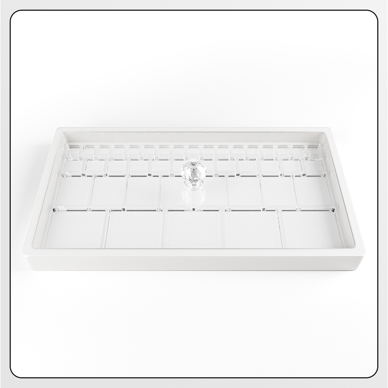 Órajavítás óraalkatrészek porvédő doboz óraszerkezet tárcsával osztott tűtároló doboz precíziós alkatrészek porvédő