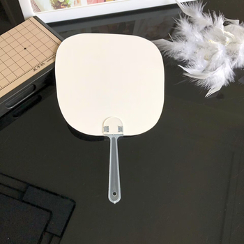 Χαρτί ανεμιστήρα σχέδιο γκράφιτι κενό παιδιά κινούμενα σχέδια ομάδα ανεμιστήρα δραστηριότητα χέρι ανεμιστήρας μικρός ανεμιστήρας diy σχέδιο ανεμιστήρα δώρο