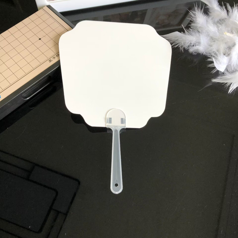 Papír legyező rajz graffiti üres gyerekeknek rajzfilm csoportos legyező tevékenység kézi legyező kis legyező barkács rajz legyező ajándék