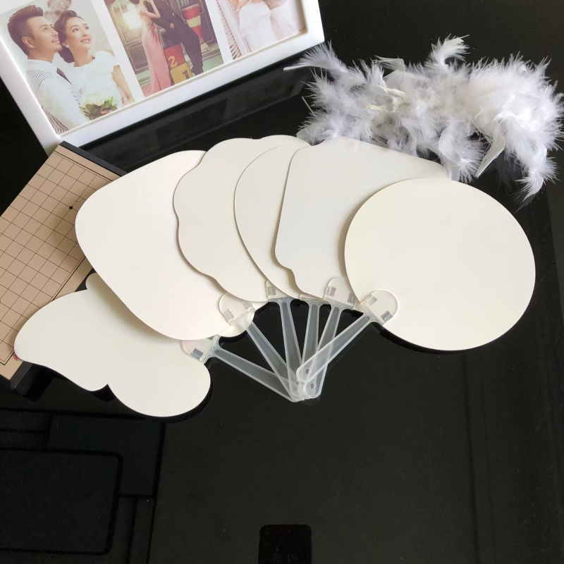 Papír legyező rajz graffiti üres gyerekeknek rajzfilm csoportos legyező tevékenység kézi legyező kis legyező barkács rajz legyező ajándék