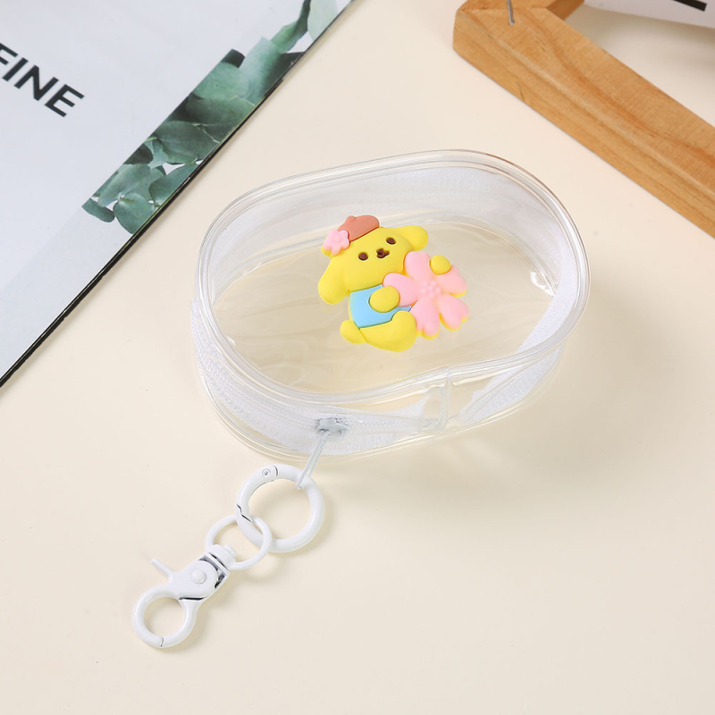 Kaasaskantav reisilaadija hoiukott andmesidekaabel peakomplekt Kulomi koomiksikutsika mähkimiskott