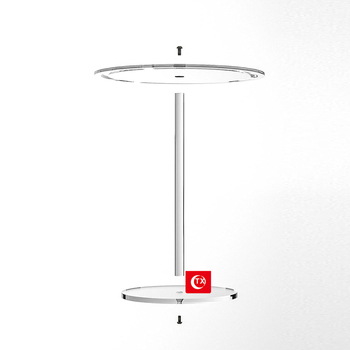 TX Ramă rotundă rotativă transfrontalieră pentru ochelari de soare Amazon Hot Sale Ochelari de soare fără perforații Stand de afișare pentru ochelari de soare