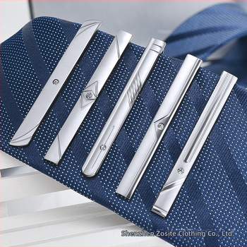 Äriline ametlik meeste kraeklamber 6cm moodne Korea stiilis Briti lipsuklamber hõbedane krae nööpnõelaga hulgimüük