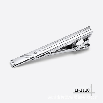 Äriline ametlik meeste kraeklamber 6cm moodne Korea stiilis Briti lipsuklamber hõbedane krae nööpnõelaga hulgimüük