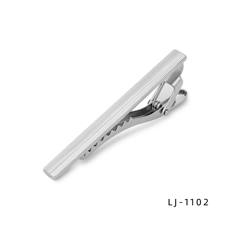 Äriline ametlik meeste kraeklamber 6cm moodne Korea stiilis Briti lipsuklamber hõbedane krae nööpnõelaga hulgimüük