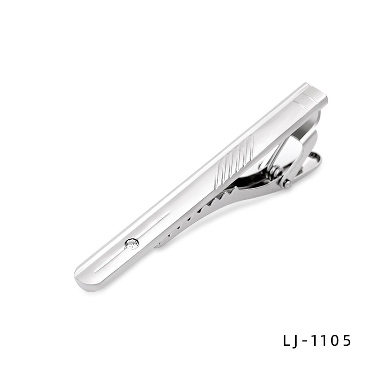 Äriline ametlik meeste kraeklamber 6cm moodne Korea stiilis Briti lipsuklamber hõbedane krae nööpnõelaga hulgimüük