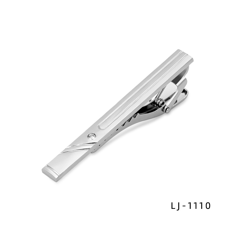 Äriline ametlik meeste kraeklamber 6cm moodne Korea stiilis Briti lipsuklamber hõbedane krae nööpnõelaga hulgimüük