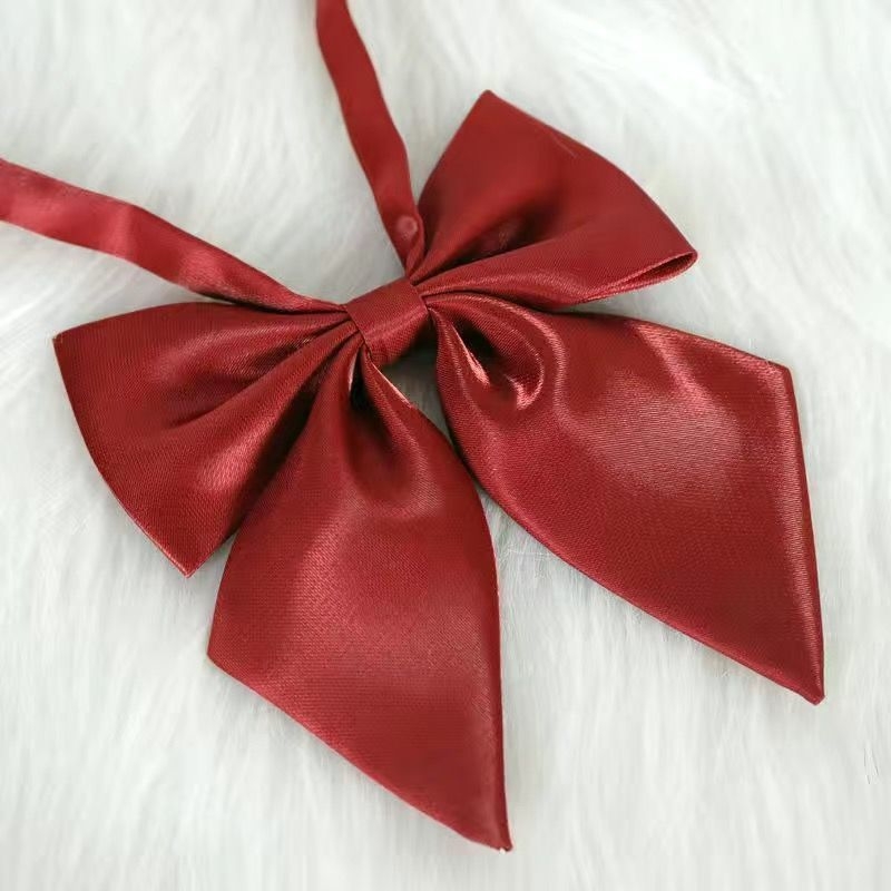 Läikiv sulgedest juurtega suur kikilips Phantom Jk Sakura pulbermündi sinine roheline Jaapani krae lillega ülikoolistiilis