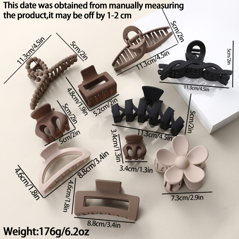 Fengpin DIY juuksenõelaga juukserõngas 17-osaline juukserõngas TikTok Xi Yin Amazoni haardega haikala klamber pärlmutter juukserõngas