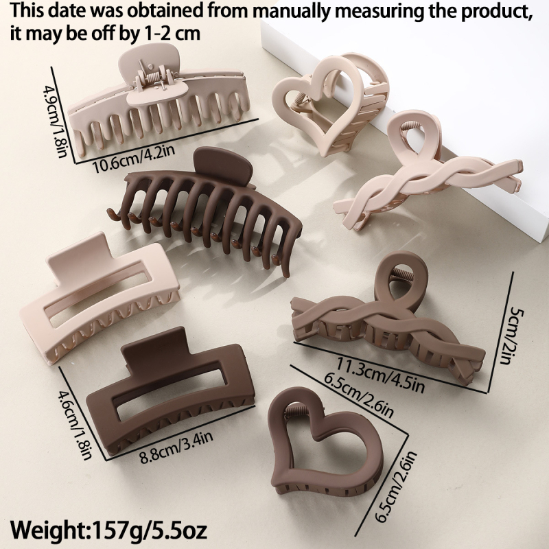 Fengpin DIY juuksenõelaga juukserõngas 17-osaline juukserõngas TikTok Xi Yin Amazoni haardega haikala klamber pärlmutter juukserõngas