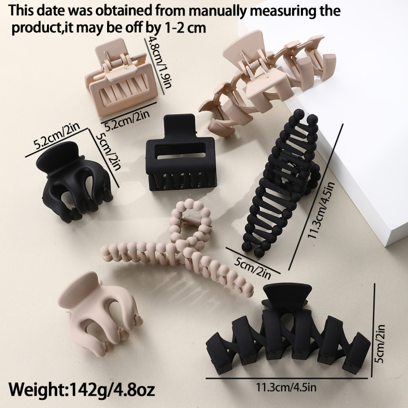 Fengpin DIY juuksenõelaga juukserõngas 17-osaline juukserõngas TikTok Xi Yin Amazoni haardega haikala klamber pärlmutter juukserõngas