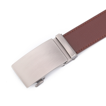 Külkereskedelmi, népszerű férfi öv, valódi bőr, csúcskategóriás, automata csatos öv, alkalmi, üzleti marhabőr nadrágöv, 2025-ös új stílus