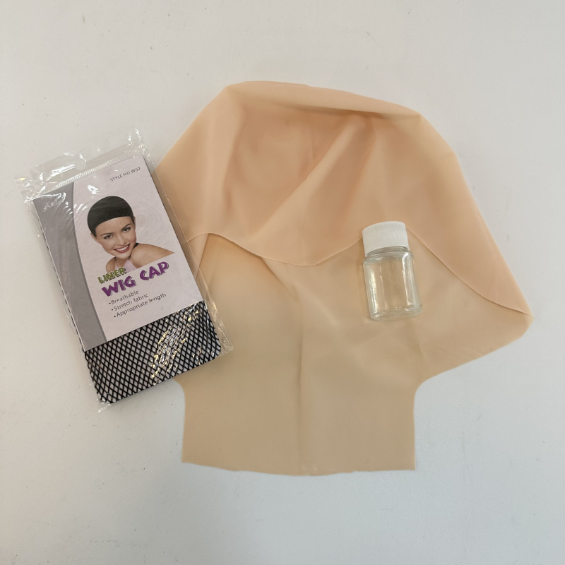 Плешива кожа, перука, филм и телевизия, грим, скалп, шапка, древен костюм, симулация, латексов грим, реквизит, лесна маска