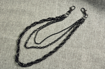 Új nadráglánc férfi divatos deréklánc punk nadrág lánc dupla láncgyűrű nem mainstream rock hip-hop deréklánc farmer nadrág lánc nagykereskedelemben