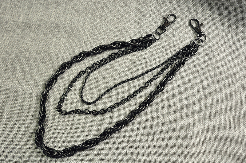 Új nadráglánc férfi divatos deréklánc punk nadrág lánc dupla láncgyűrű nem mainstream rock hip-hop deréklánc farmer nadrág lánc nagykereskedelemben