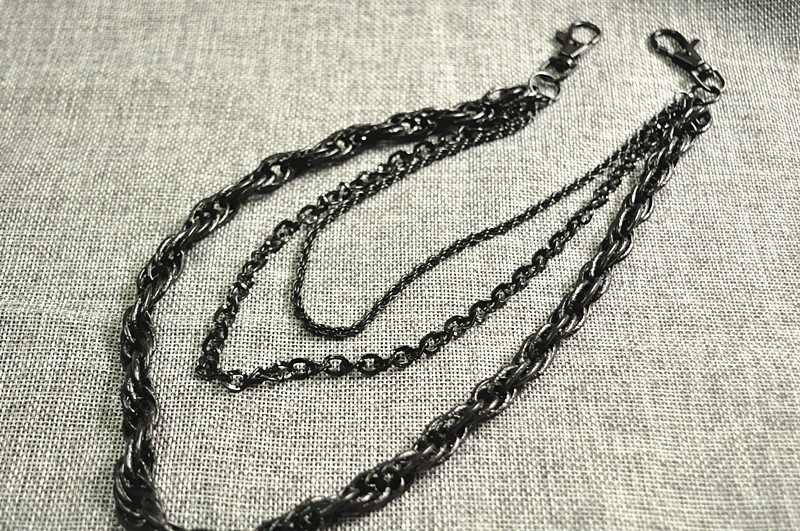 Új nadráglánc férfi divatos deréklánc punk nadrág lánc dupla láncgyűrű nem mainstream rock hip-hop deréklánc farmer nadrág lánc nagykereskedelemben