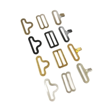 Soodustus metallkonksuga galvaniseeritud kikilipsu pandla 50 komplekti õlarihma metallist reguleeritava pandla kodutekstiili konks