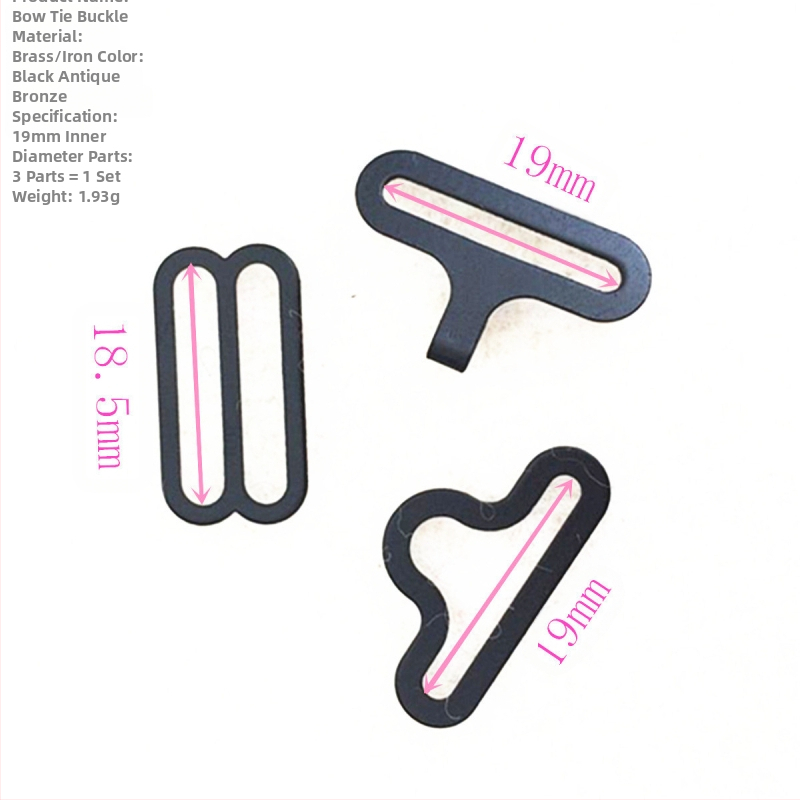 Метална кука с отстъпка, електролитно покритие, катарама за папионка, 50 комплекта, презрамка, метална катарама за регулиране, кука за домашен текстил