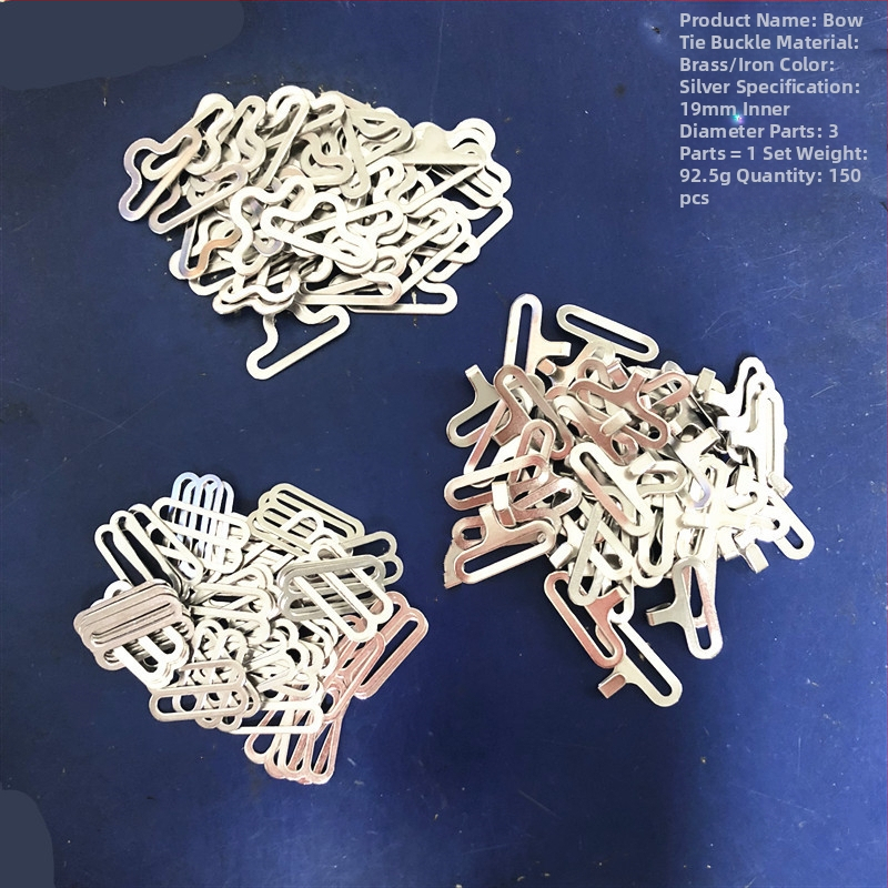 Soodustus metallkonksuga galvaniseeritud kikilipsu pandla 50 komplekti õlarihma metallist reguleeritava pandla kodutekstiili konks