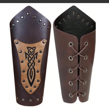 Viduslaiku kostīms, regulējama josta, plaukstu sargi, KOSPLEJA kostīms, skatuves aksesuāri, gladiatora priekšnesums