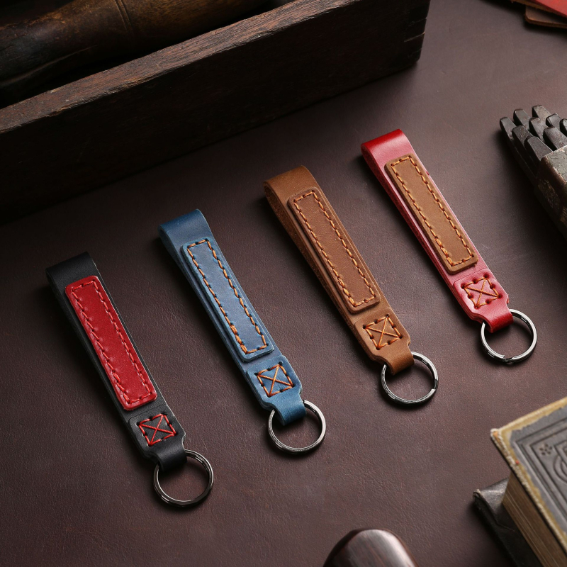 Autós kulcstartó marhabőrből férfiaknak és nőknek, pároknak, gravírozott számmal, elveszett szám elleni öv, kiváló minőségű bőr, kreatív, egyszerű ajándék