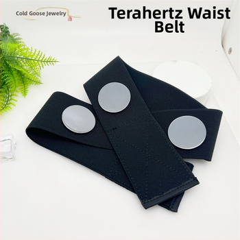 Cold Goose - Natural Terahertz Energy Stone tépőzáras rugalmas öv deréktömítés férfiaknak és nőknek, karcsúsító, vékony derékra