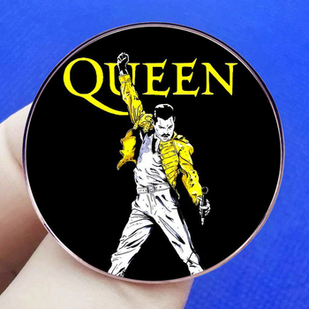 Ще ви шокираме с брошка Фред Мокри - значка, метална сплав, аксесоари за значки