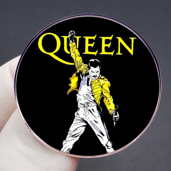 Ще ви шокираме с брошка Фред Мокри - значка, метална сплав, аксесоари за значки