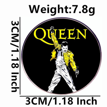 Ще ви шокираме с брошка Фред Мокри - значка, метална сплав, аксесоари за значки