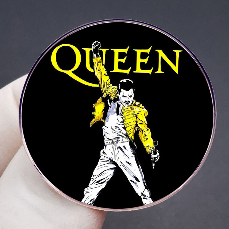 Ще ви шокираме с брошка Фред Мокри - значка, метална сплав, аксесоари за значки