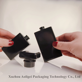 Spot veleprodaja 50ml bajonet kvadratna bočica parfema crna bočica parfema bočica parfema visoka vintage