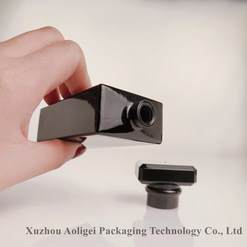 Spot veleprodaja 50ml bajonet kvadratna bočica parfema crna bočica parfema bočica parfema visoka vintage