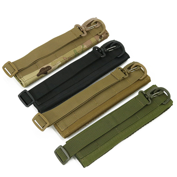 2000 Tactical Ακουστικά Molle Ribbon Εντερικό Μαξιλάρι ώμου Αξεσουάρ ακουστικών Εξωτερικό κάλυμμα σφουγγαριού Velcro