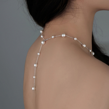 S925 Ασημένιο Κολιέ Ginky Star Light Πολυτελές 2024 Νέα Άφιξη Shijia Pearl Tassel Κολιέ Αλυσίδα Κορίτσια Υψηλής Ποιότητας Αλυσίδα Κλειδαριάς