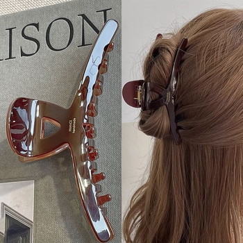 Dél-Korea Franciaország Csokoládé Ecetsav Kapaszkodó Csavar Női Hátulról Apagó Hajkapaszkodó Kiváló Minőségű Kapaszkodó Csapáknak