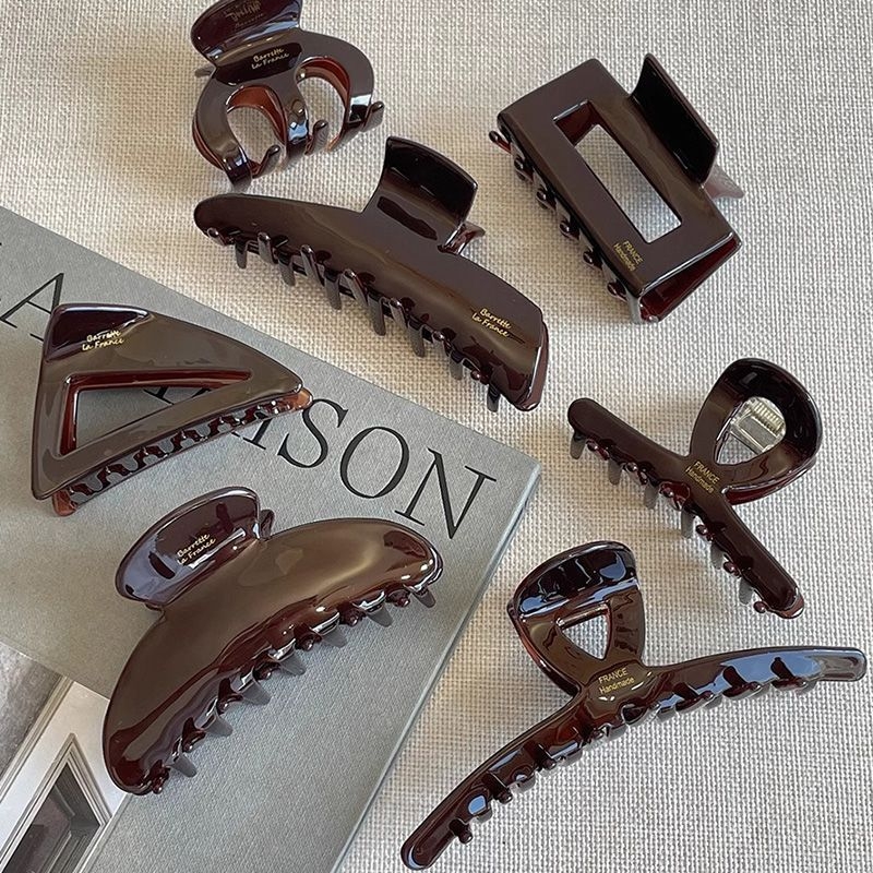 Dél-Korea Franciaország Csokoládé Ecetsav Kapaszkodó Csavar Női Hátulról Apagó Hajkapaszkodó Kiváló Minőségű Kapaszkodó Csapáknak