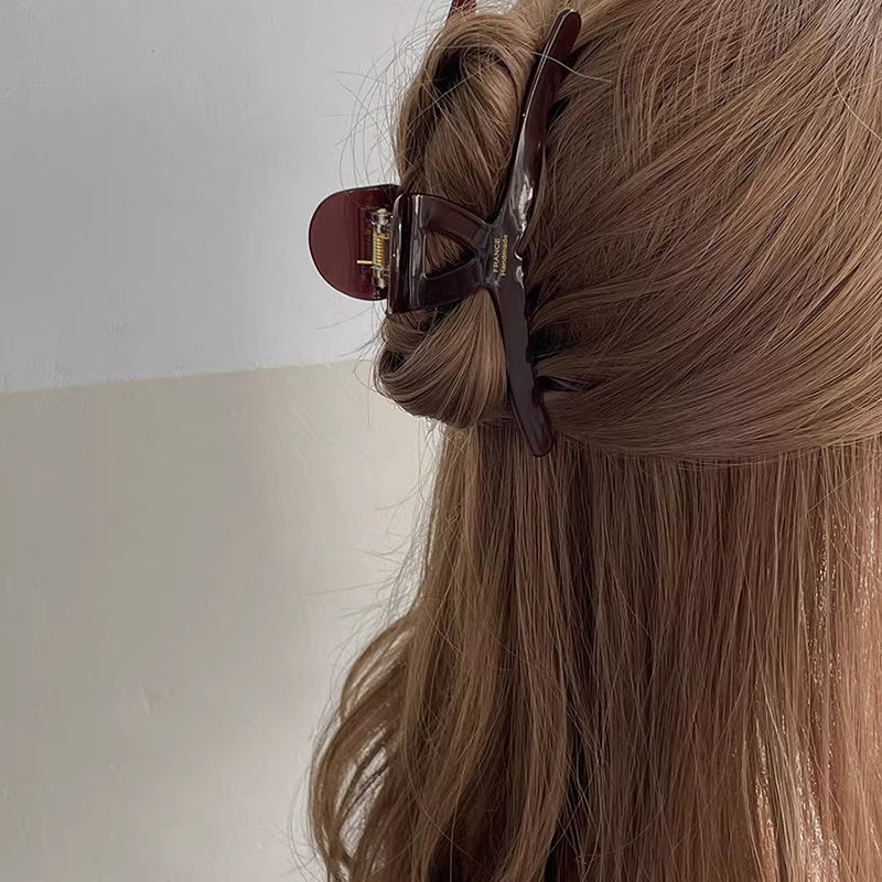 Dél-Korea Franciaország Csokoládé Ecetsav Kapaszkodó Csavar Női Hátulról Apagó Hajkapaszkodó Kiváló Minőségű Kapaszkodó Csapáknak