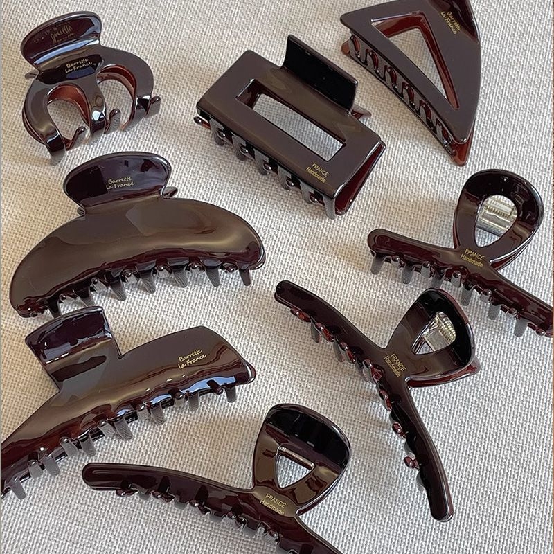 Dél-Korea Franciaország Csokoládé Ecetsav Kapaszkodó Csavar Női Hátulról Apagó Hajkapaszkodó Kiváló Minőségű Kapaszkodó Csapáknak