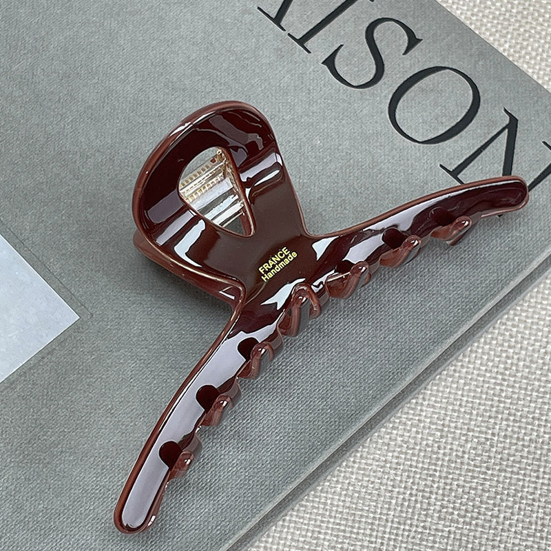 Dél-Korea Franciaország Csokoládé Ecetsav Kapaszkodó Csavar Női Hátulról Apagó Hajkapaszkodó Kiváló Minőségű Kapaszkodó Csapáknak