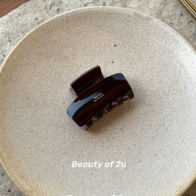 Dél-Korea Franciaország Csokoládé Ecetsav Kapaszkodó Csavar Női Hátulról Apagó Hajkapaszkodó Kiváló Minőségű Kapaszkodó Csapáknak