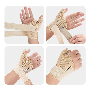 Sportska zaštita za zglob, prozračna traka, fiksna potpora za palac, štitnik za zglob, omotač za tetive, kompresijske rukavice s čičkom