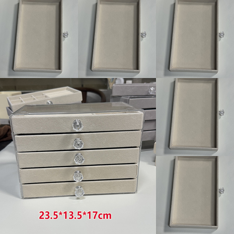 2024 új ékszerdoboz, többrétegű, nagy kapacitású ékszer, karkötő, nyaklánc, fülbevaló, fülbevaló, gyűrű, különféle tárolási lehetőségek