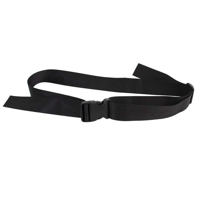 Női koreai stílusú divatos, hétköznapi, automata csatos öv ruhához, mindenhez illő, fémmentes, állítható vászonöv