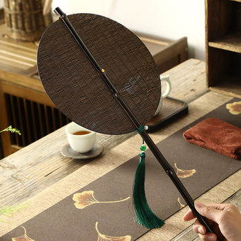Χειροποίητος ανεμιστήρας από μπαμπού, ανεμιστήρας παραδοσιακού κινέζικου στυλ, ανεμιστήρας Hanfu Palace, τυλισσόμενος, φορητός ανεμιστήρας μέσης, πτυσσόμενος ανεμιστήρας, καλοκαιρινός ανεμιστήρας κινέζικου στυλ