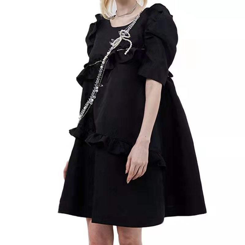 Gyöngyös masni átlátszó kristálygyöngyös deréklánc táskalánc 2021 viselhető dekoratív láncszoknya