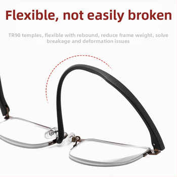 Нови вътрешни прогресивни мултифокални очила за пресбиопия, интелигентни очила за пресбиопия с приближение и антисиня светлина, за далечно и близо гледане на едро