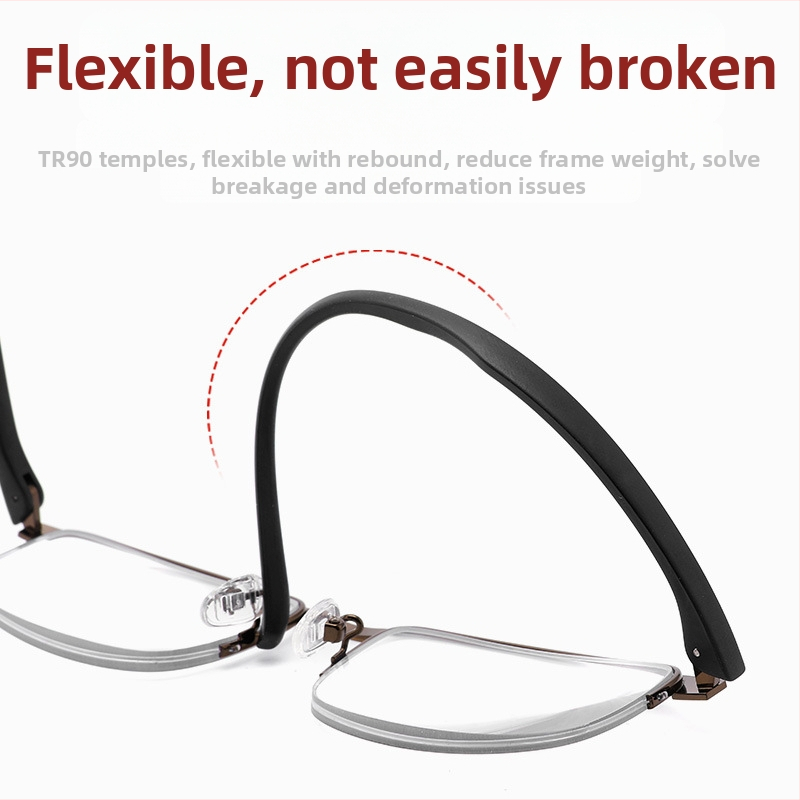Нови вътрешни прогресивни мултифокални очила за пресбиопия, интелигентни очила за пресбиопия с приближение и антисиня светлина, за далечно и близо гледане на едро